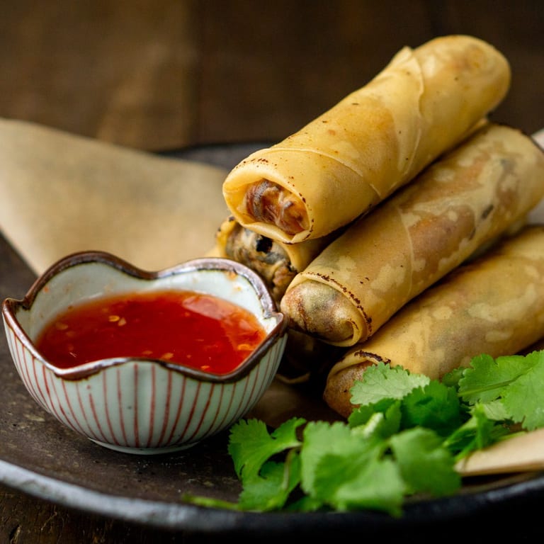 Savor Our Spring Rolls