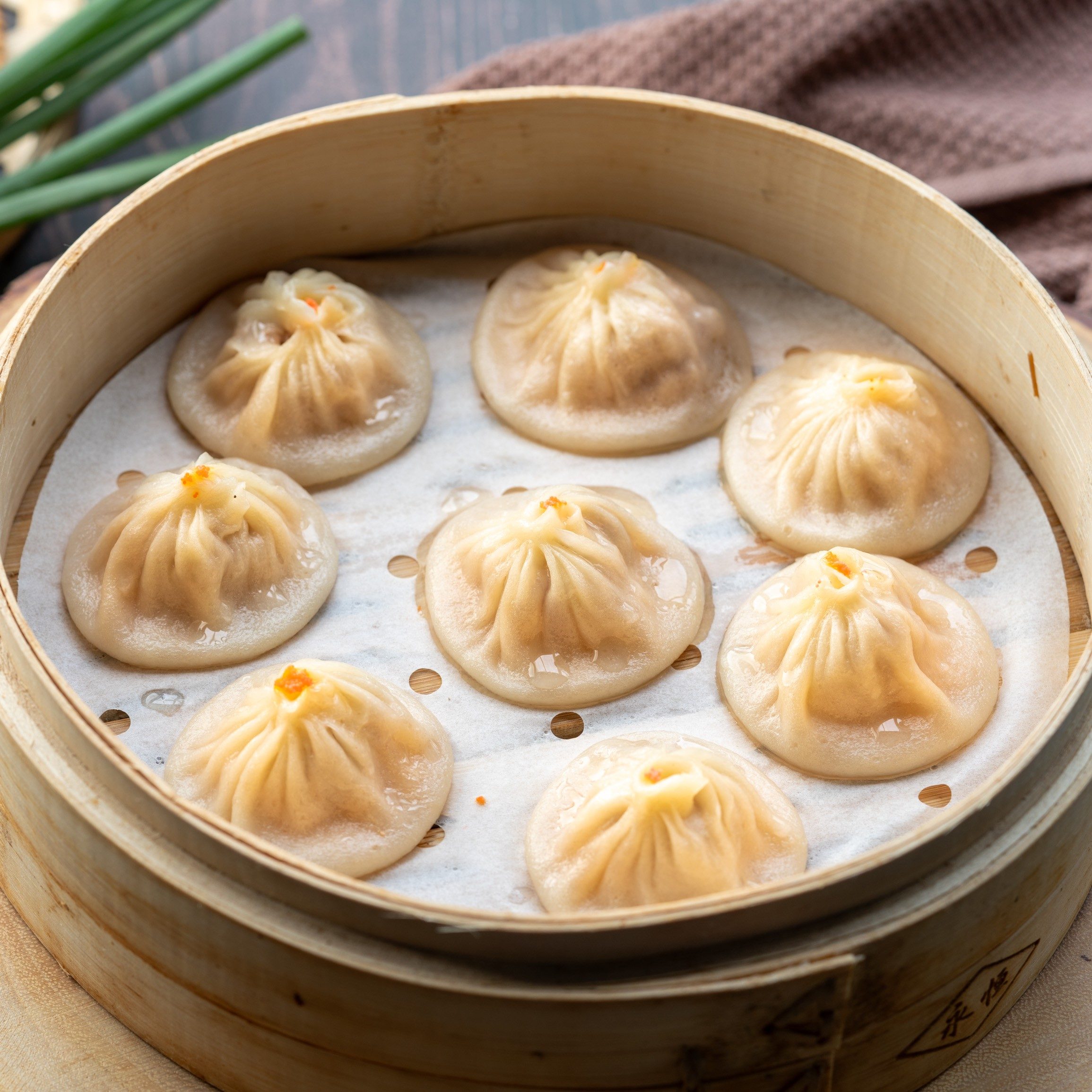 Crab & Pork Steamed Xiao Long Bao